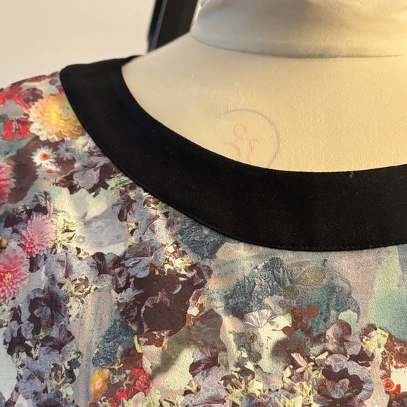 H&M Colorful Floral Print Blouse - Picture 3 of 7